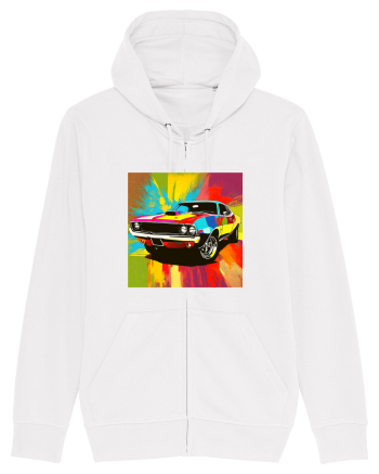 Masina Sport Pop Art White