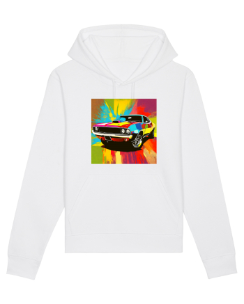 Masina Sport Pop Art White
