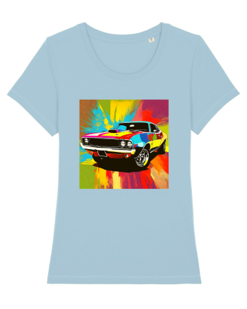 Masina Sport Pop Art Sky Blue