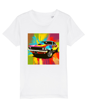 Masina Sport Pop Art White