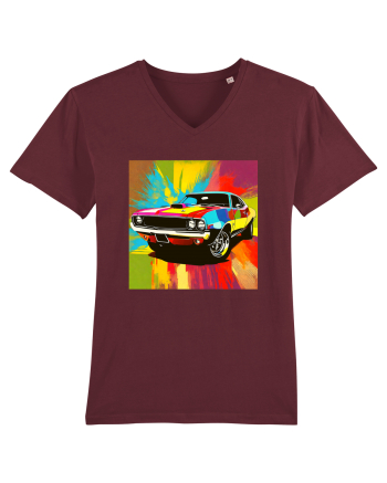 Masina Sport Pop Art Burgundy