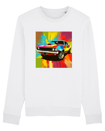 Masina Sport Pop Art White