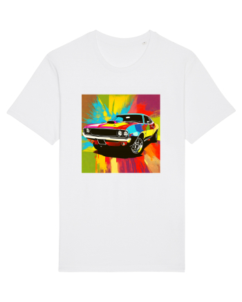 Masina Sport Pop Art White