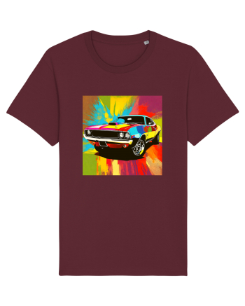 Masina Sport Pop Art Burgundy