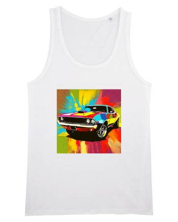 Masina Sport Pop Art White