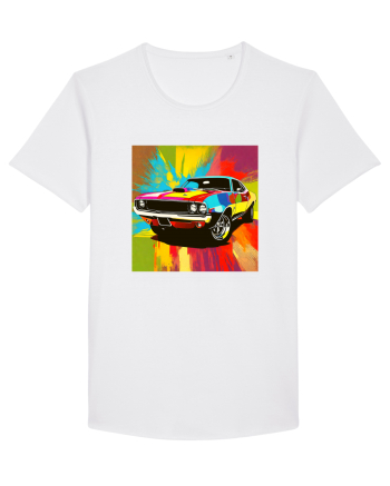 Masina Sport Pop Art White