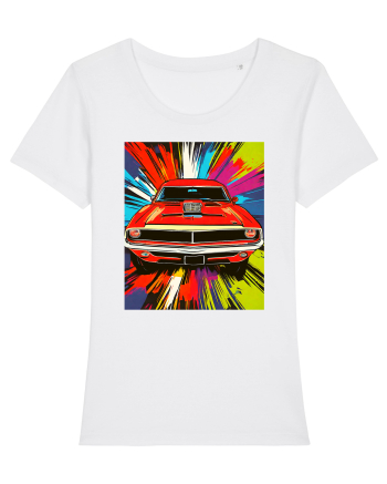 Masina Sport Pop Art White