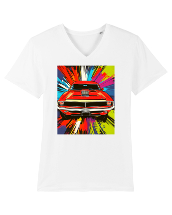 Masina Sport Pop Art White