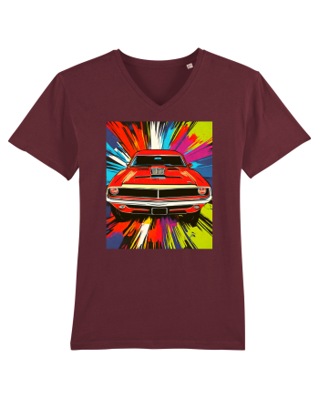 Masina Sport Pop Art Burgundy