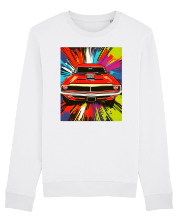 Masina Sport Pop Art White