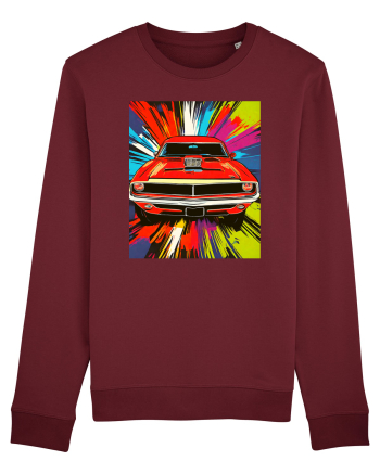 Masina Sport Pop Art Burgundy
