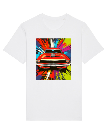 Masina Sport Pop Art White