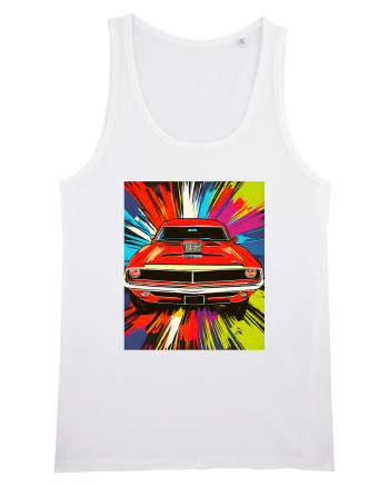 Masina Sport Pop Art White