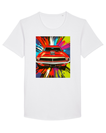 Masina Sport Pop Art White