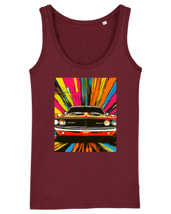Masina Sport Pop Art Burgundy