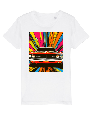 Masina Sport Pop Art White