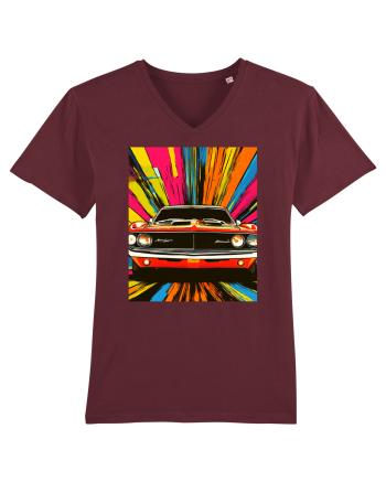 Masina Sport Pop Art Burgundy
