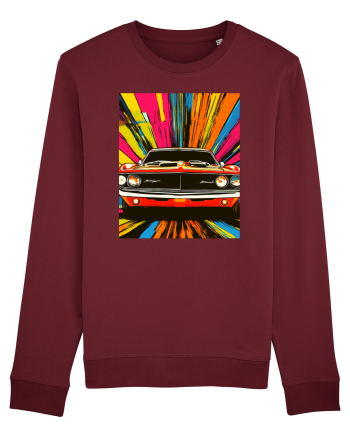 Masina Sport Pop Art Burgundy