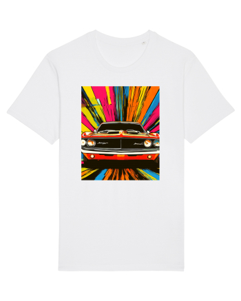 Masina Sport Pop Art White