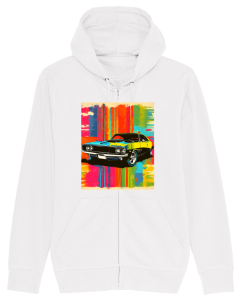 Masina Sport Pop Art White