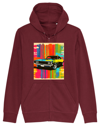Masina Sport Pop Art Burgundy