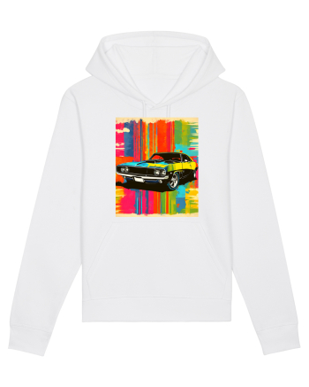 Masina Sport Pop Art White