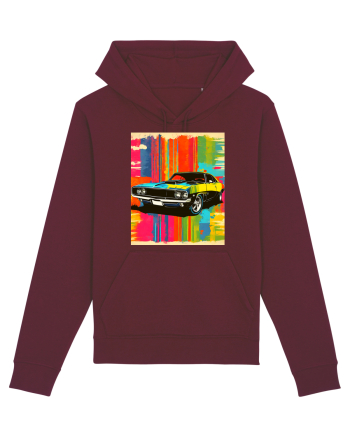 Masina Sport Pop Art Burgundy