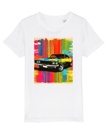 Masina Sport Pop Art White