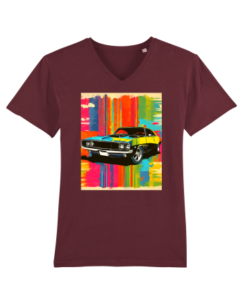 Masina Sport Pop Art Burgundy