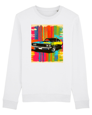 Masina Sport Pop Art White