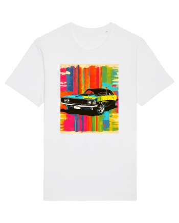Masina Sport Pop Art White