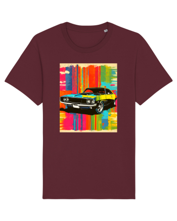 Masina Sport Pop Art Burgundy
