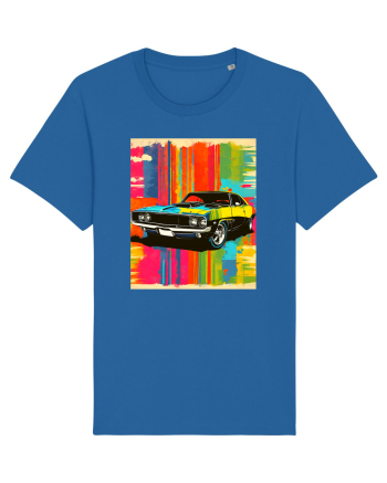 Masina Sport Pop Art Royal Blue