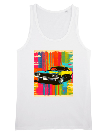 Masina Sport Pop Art White