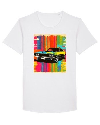 Masina Sport Pop Art White