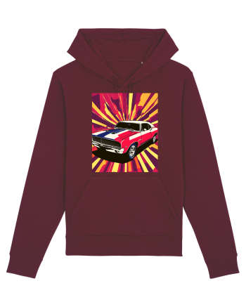 Masina Sport Pop Art Burgundy