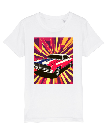 Masina Sport Pop Art White