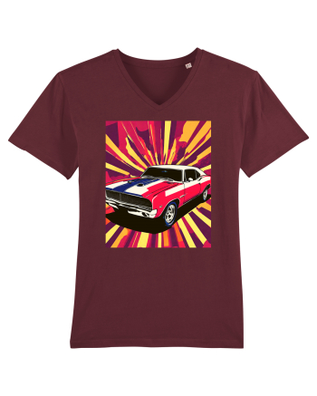 Masina Sport Pop Art Burgundy