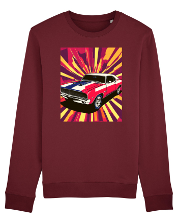 Masina Sport Pop Art Burgundy