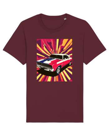 Masina Sport Pop Art Burgundy