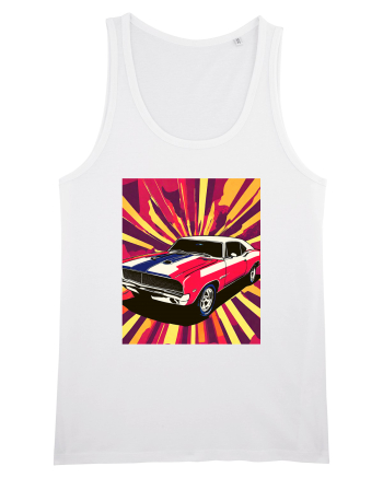Masina Sport Pop Art White