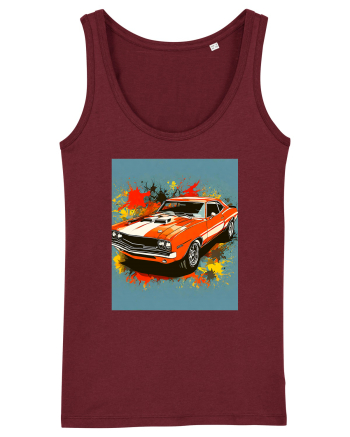 Masina Sport Pop Art Burgundy