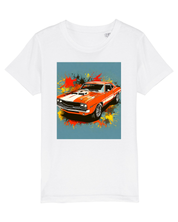 Masina Sport Pop Art White