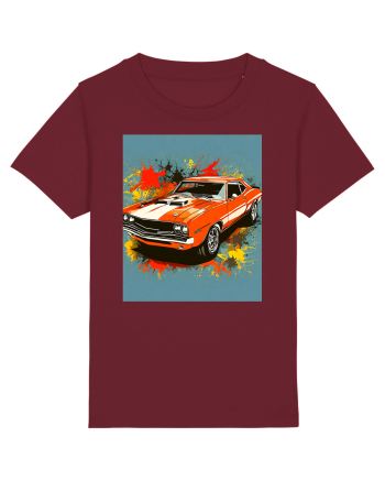 Masina Sport Pop Art Burgundy