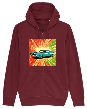 Masina Sport Pop Art Burgundy