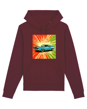 Masina Sport Pop Art Burgundy