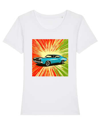 Masina Sport Pop Art White