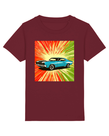 Masina Sport Pop Art Burgundy