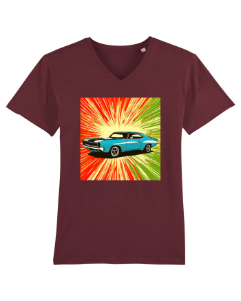 Masina Sport Pop Art Burgundy