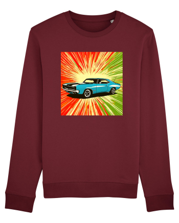 Masina Sport Pop Art Burgundy